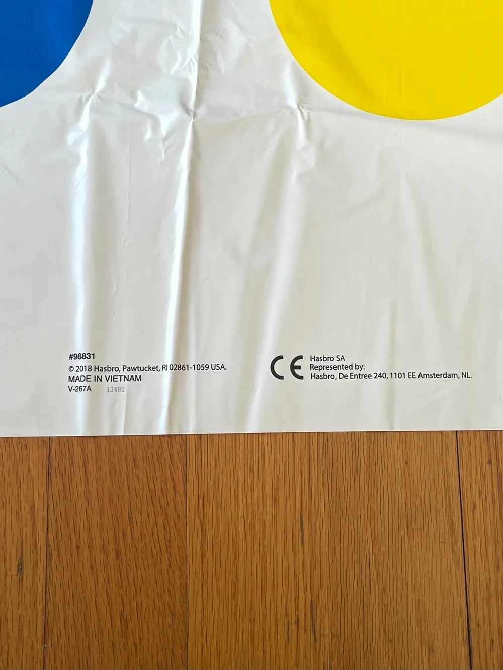 Hasbro Twister Mat Replacement 98831 2018